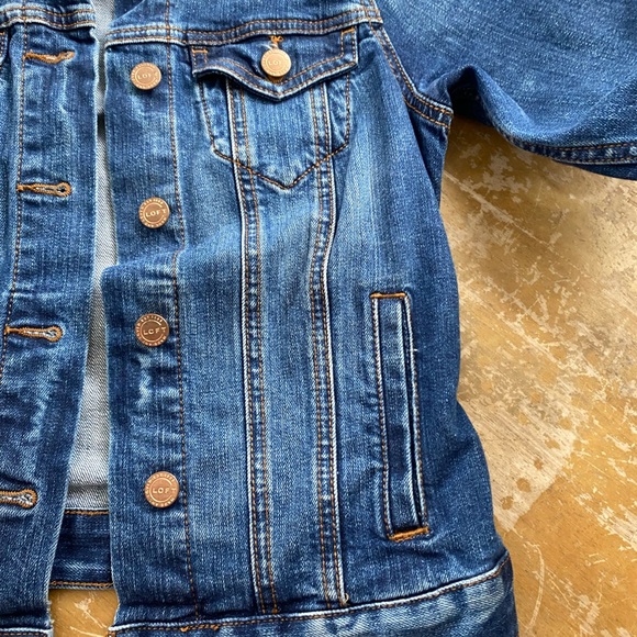 Loft XSP Jean denim trucker jacket size: XSP - Picture 8 of 8